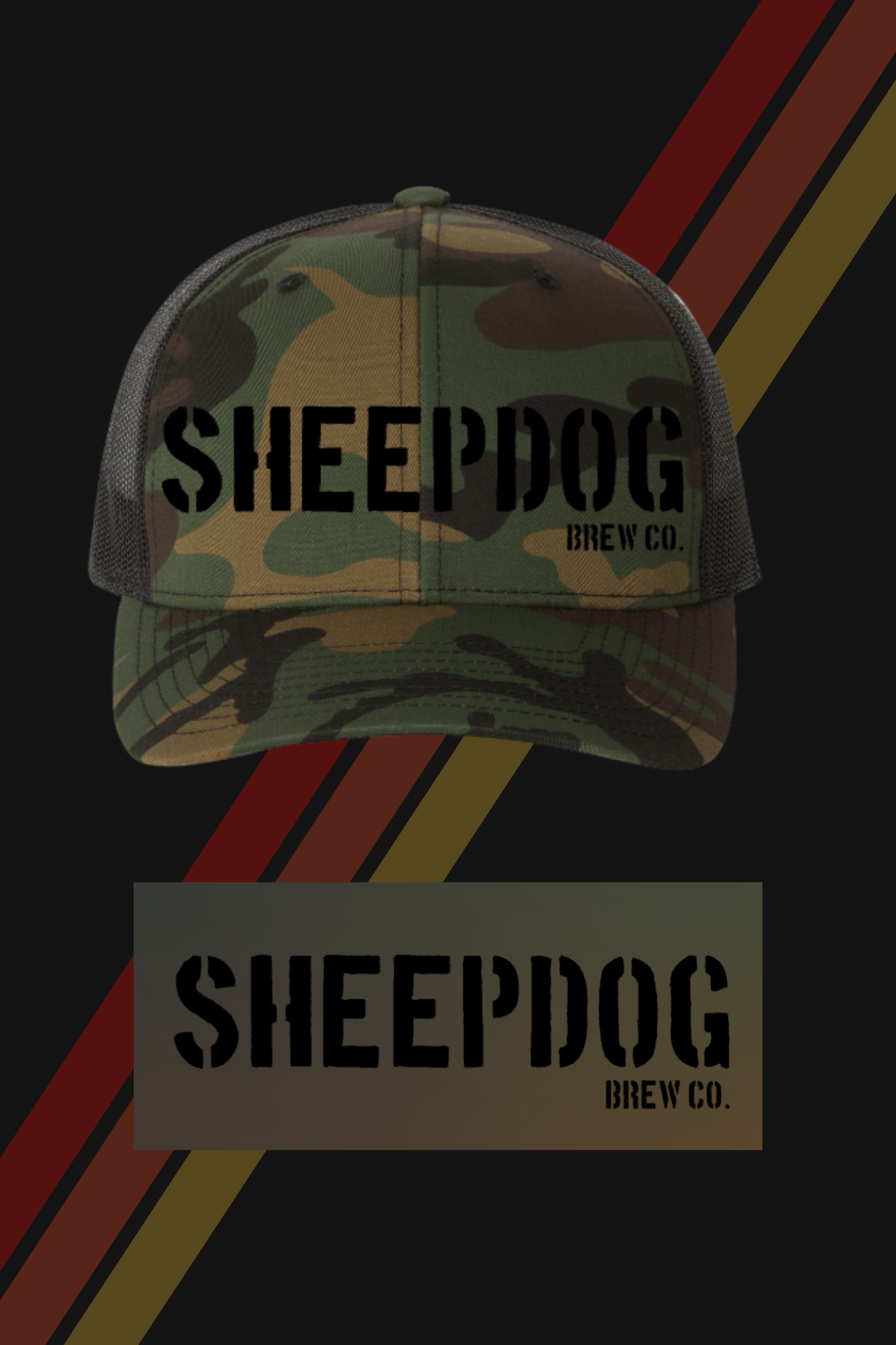 PRE-SALE Tactical Camo Trucker Hat