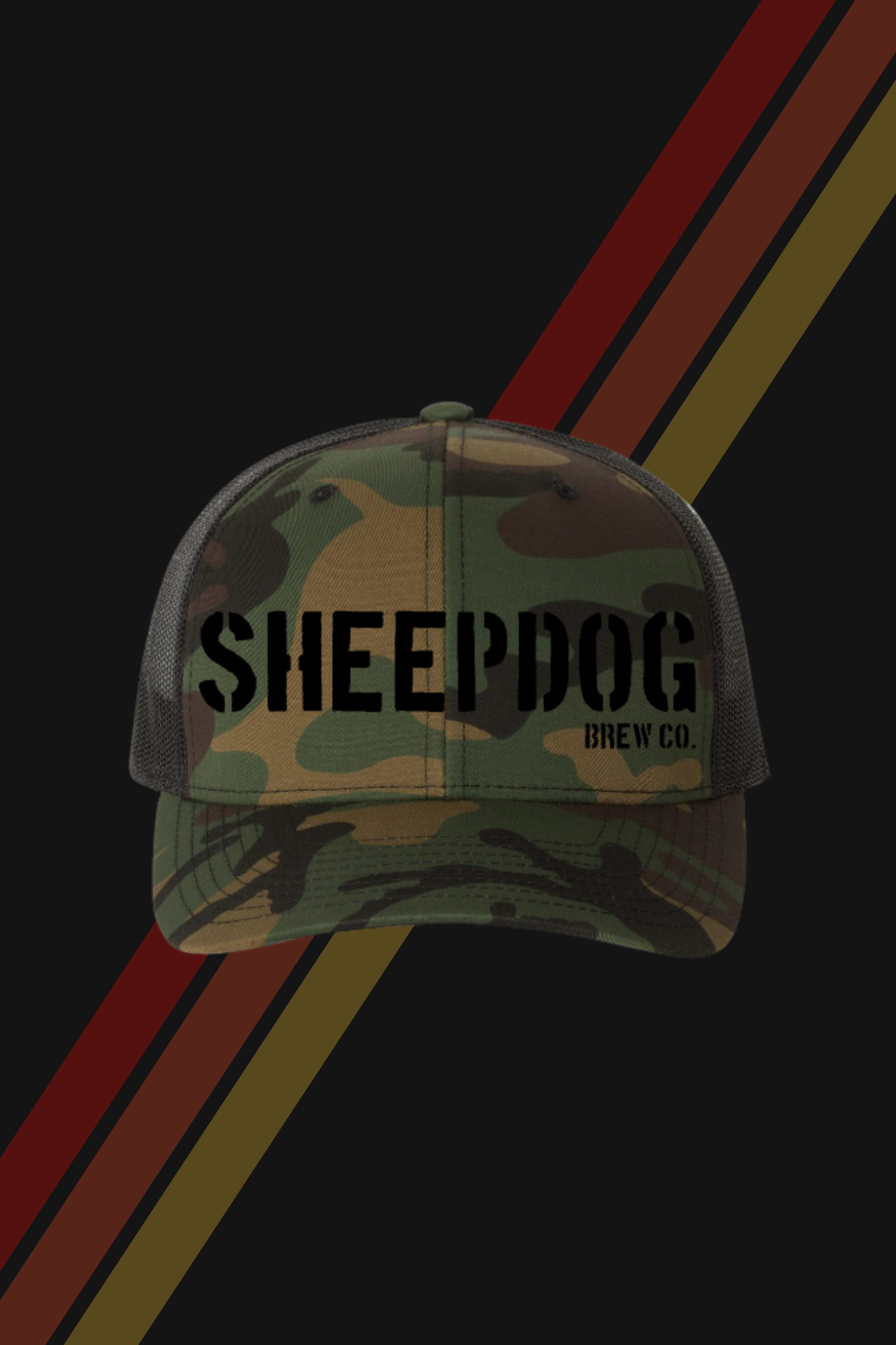 Tactical Camo Trucker Hat