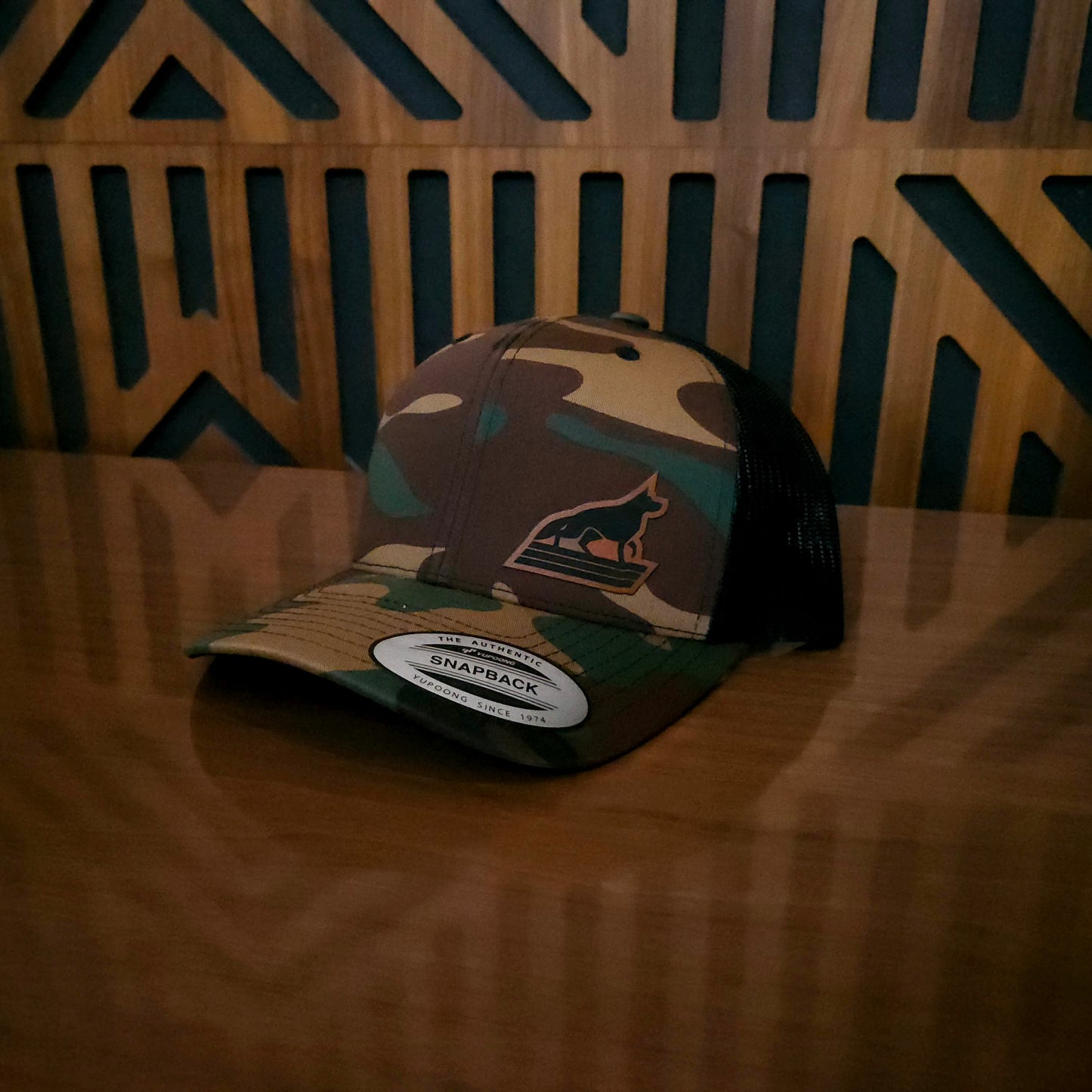 Camo Sheepdog Logo Hat