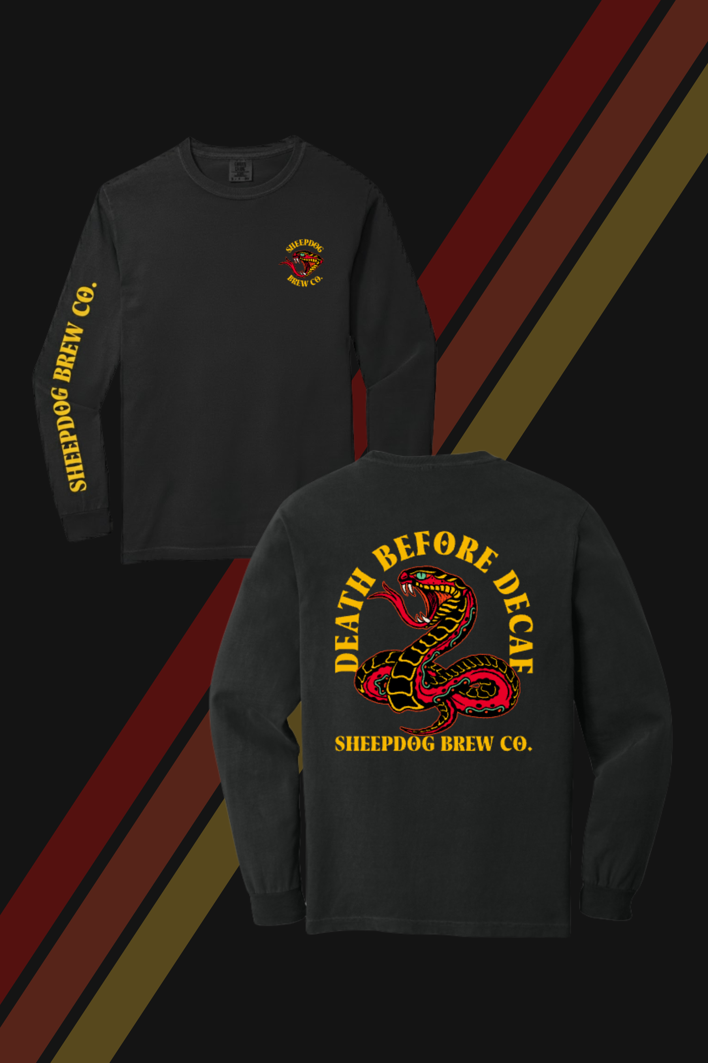 PRE-SALE Death Before Decaf Long Sleeve