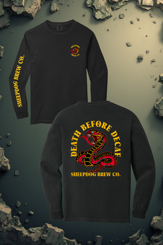 PRE-SALE Death Before Decaf Long Sleeve