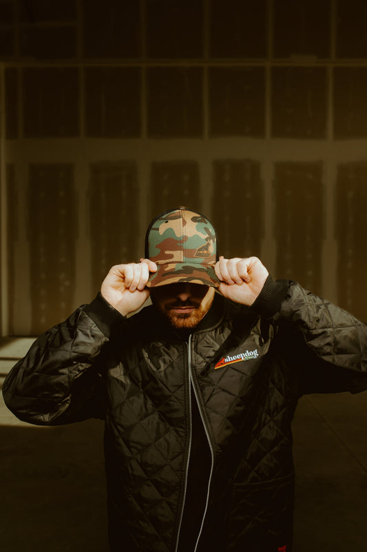 Camo Sheepdog Logo Hat